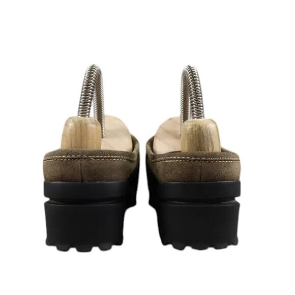 Cole Haan Shoes Women 8 Mule Slip On Comfort Leather Zip Waterproof Fashion Clog - Picture 4 of 14